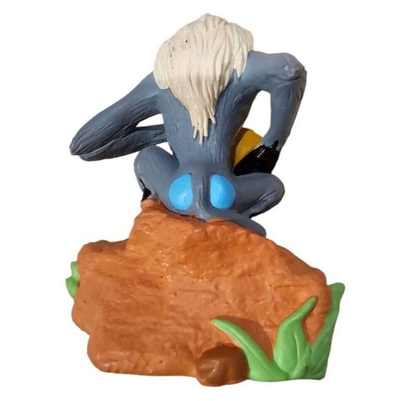 Disney Store Lil Classics Lion King Rafiki On Rock PVC Figure Figurine Toy - Picture 7 of 7